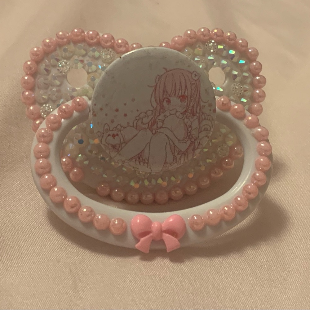 Pink Adult Pacifier
